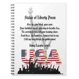 Cuaderno Poema de la Estatua de la Libertad, Una Nación de