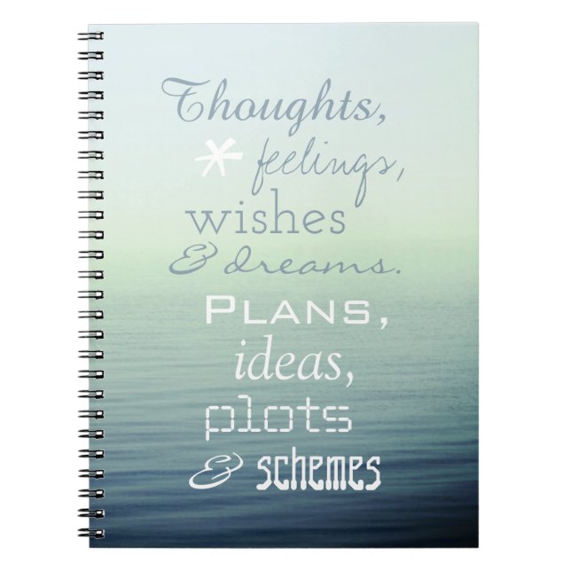 Cuaderno Poema inspirador de la palabra (Frente)