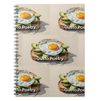 Cuaderno Poesía de aguacate y tostada de huevo