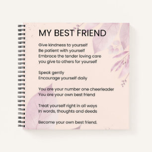 Cuaderno Poesía de mi mejor amigo animador
