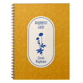Cuaderno Poesía de Rimas y Ritmos Silenciosos