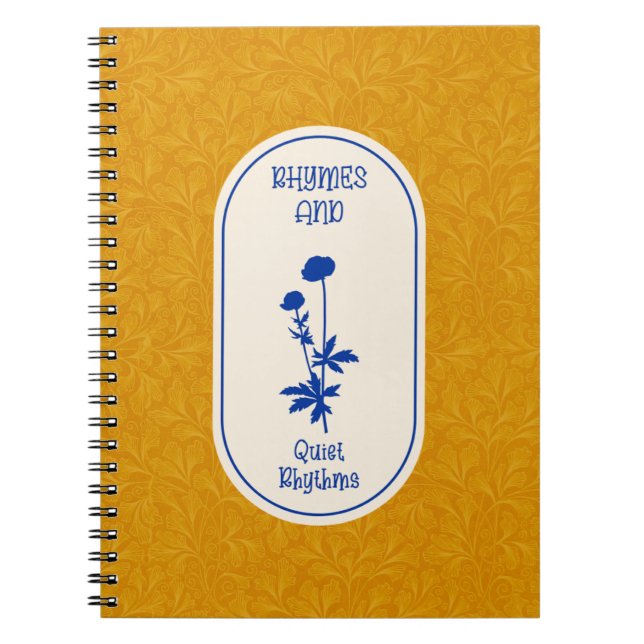 Cuaderno Poesía de Rimas y Ritmos Silenciosos (Frente)