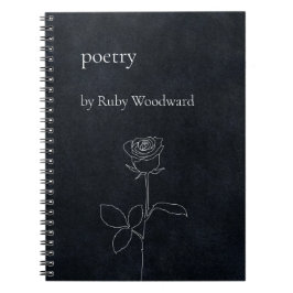 Cuaderno Poesía personalizada