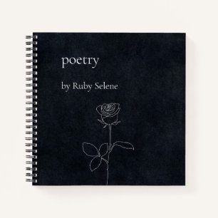 Cuaderno Poesía personalizada