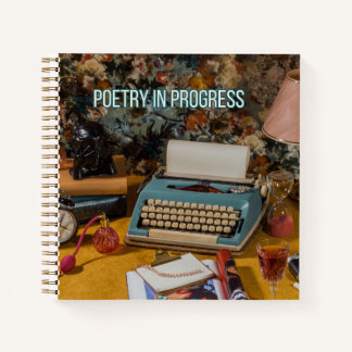 Cuaderno "Poetry in Progress" Hardcover Notebook