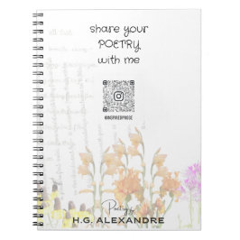 Cuaderno “Poetry Painted Softly” – Notebook