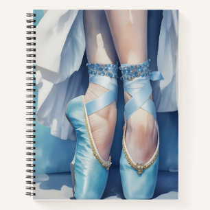 Cuaderno Pointe Azul Celeste