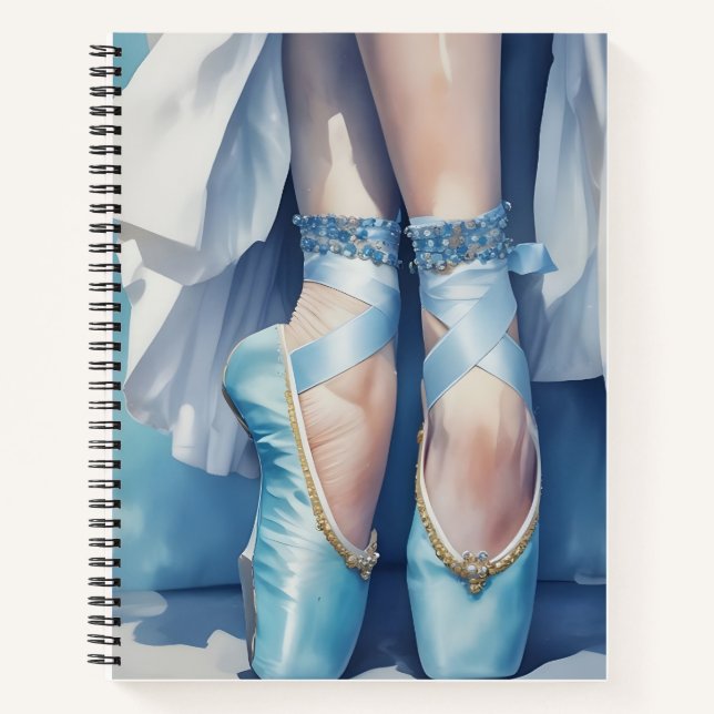 Cuaderno Pointe Azul Celeste (Anverso)