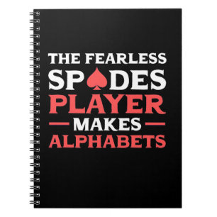 Cuaderno Poker The Fearles Spades Player