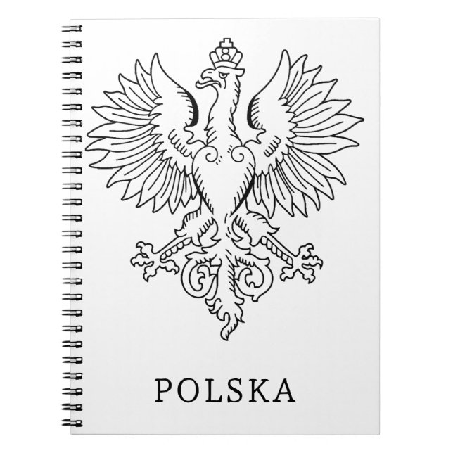 Cuaderno Poland's White Eagle Contemporary State Emblem  (Frente)