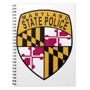 Cuaderno Policía del estado de Maryland
