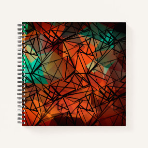 Cuaderno Polígono, pintura