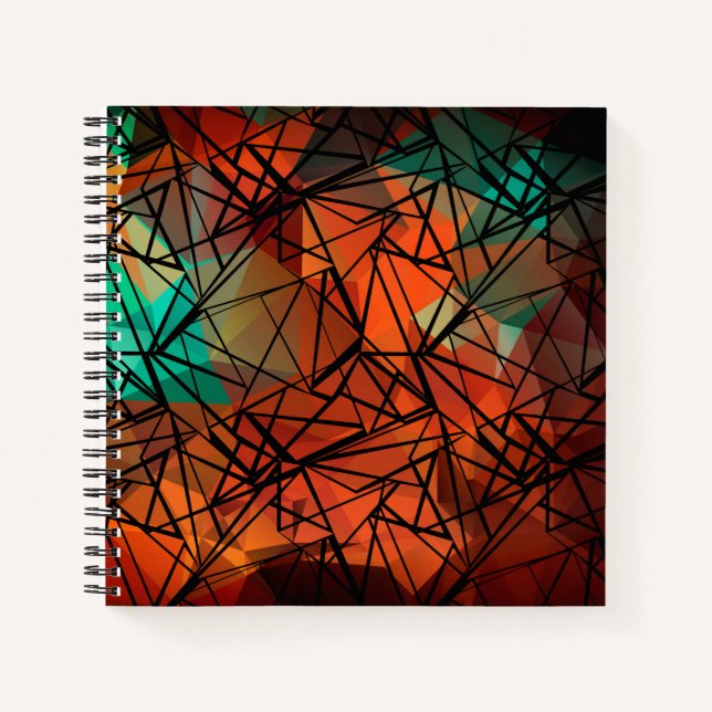 Cuaderno Polígono, pintura (Anverso)