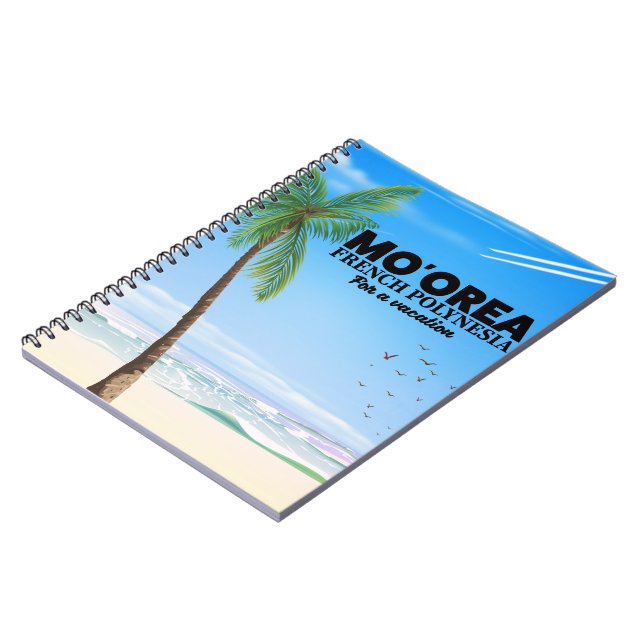 Cuaderno Polinesia Francesa Mo'orea (Lado Izquierdo)