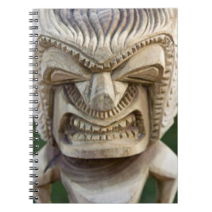 Cuaderno Polinesia, Reino de Tonga. Primer plano de tiki
