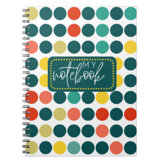Cuaderno Polka dot My Notebook for daily writing 