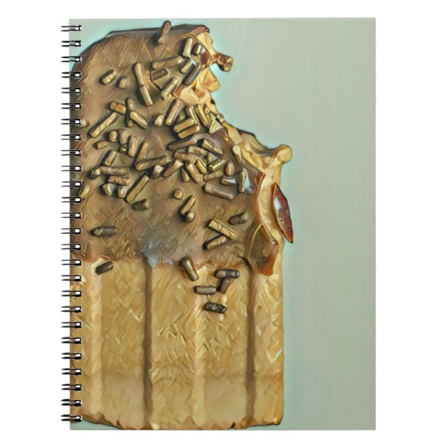 Cuaderno Pollitos de helado de chocolate (Frente)