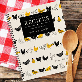 Cuaderno Pollitos Lindos Recetas Favoritas de la Familia Fo