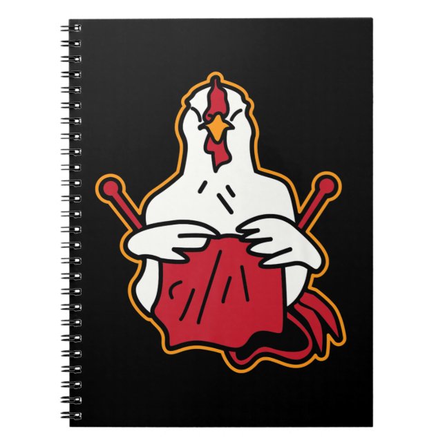 Cuaderno Pollo de corte | Regalos divertidos que aplacan a  (Frente)