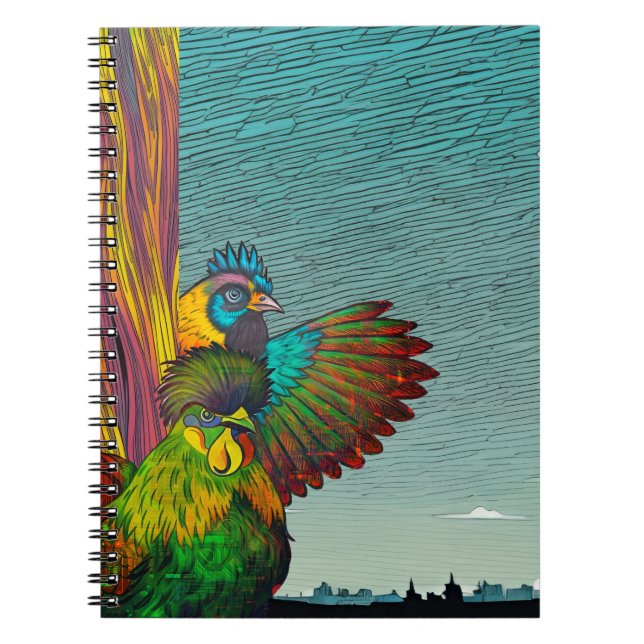 Cuaderno Pollo digital (Frente)