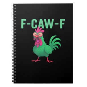 Cuaderno Pollo F-Caw-F estilo vintage