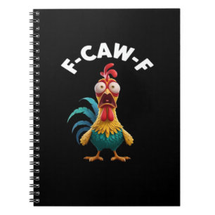 Cuaderno Pollo F-Caw-F F-Caw-F Clásico Genial Único