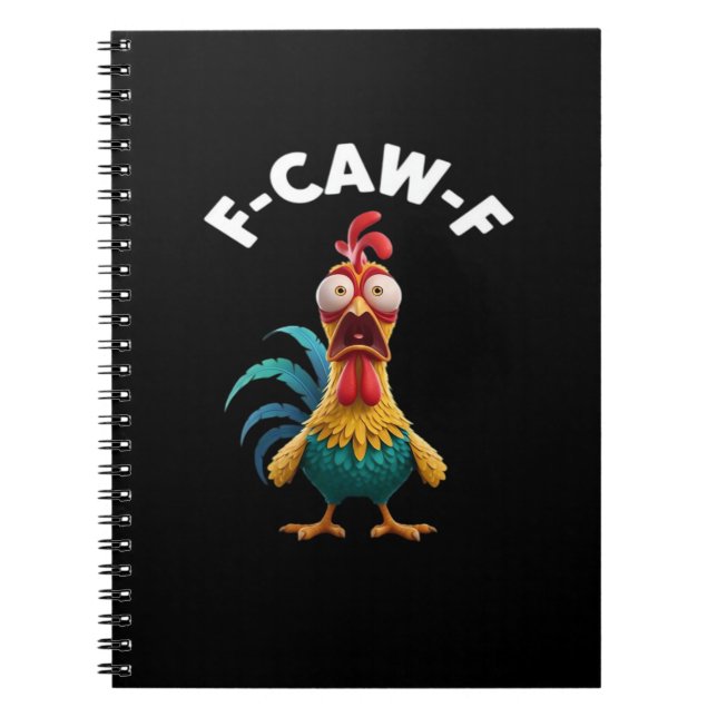 Cuaderno Pollo F-Caw-F F-Caw-F Clásico Genial Único (Frente)