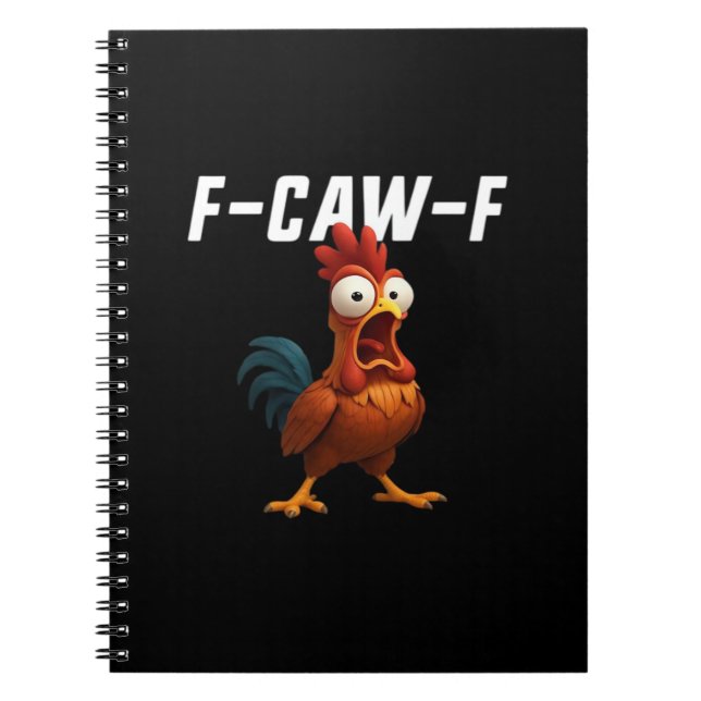 Cuaderno Pollo F-Caw-F Pollo Divertido F-Caw-F Accesorios R (Frente)