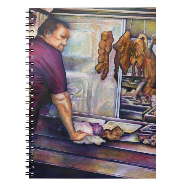 Cuaderno Pollo sacudido por el sol, Singapur (Frente)