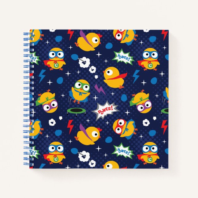 Cuaderno Pollo superhéroe (Anverso)