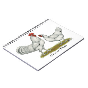 Cuaderno Pollos blancos de Australia