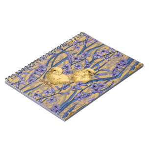 Cuaderno Pollos e híacintos amarillos