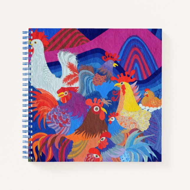 Cuaderno Pollos y gallos (Anverso)