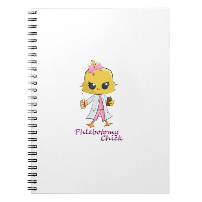 Cuaderno Polluelo de la flebotomía (Frente)