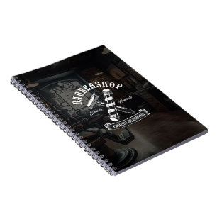 Cuaderno Polo de Barbería Vintage y Barbería de Navaja para