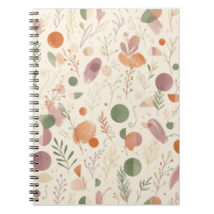 Cuaderno Polvo de Terracota Quemada Salvia Polvorienta Boho