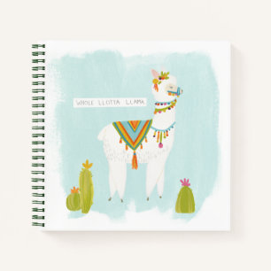 Cuaderno Pom Pom Llama Rama - Lotta Llama entera