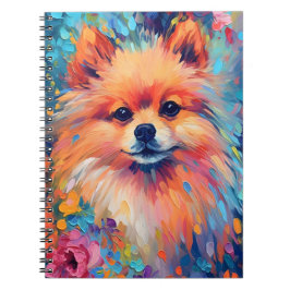 Cuaderno Pomerania colorida