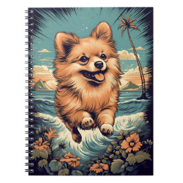 Cuaderno Pomerania en la playa
