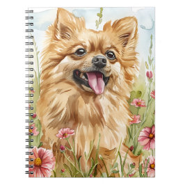 Cuaderno Pomeranian Journal – Dog Mom Notes
