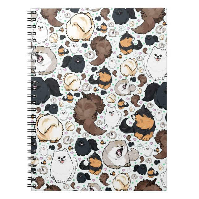 Cuaderno Pomeranianos (Frente)