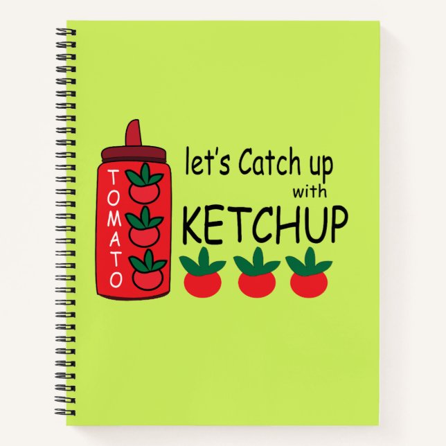 Cuaderno Pongámonos al Día con Ketchup  (Anverso)