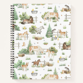 Cuaderno Poni adorable