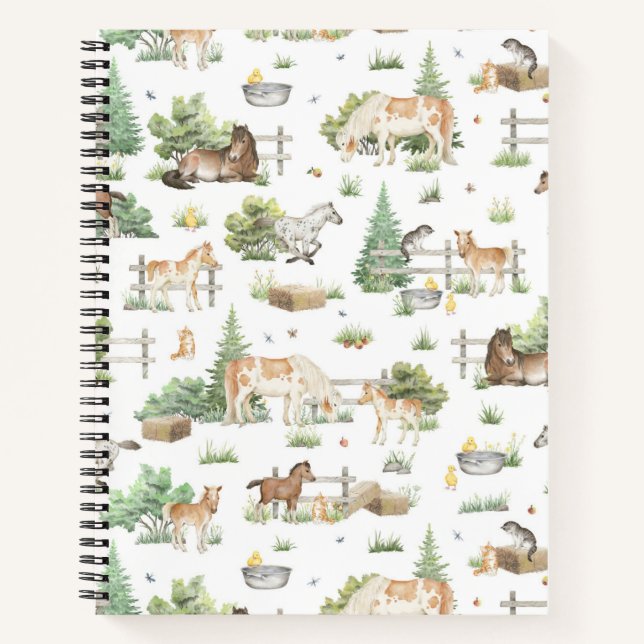 Cuaderno Poni adorable (Anverso)