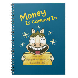 Cuaderno Poni de Manifestación de Riqueza kawaii Personaliz