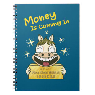 Cuaderno Poni de Manifestación de Riqueza kawaii Personaliz
