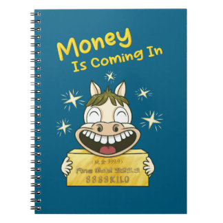Cuaderno Poni de Manifestación de Riqueza kawaii Personaliz