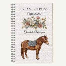 Cuaderno Poni elegante