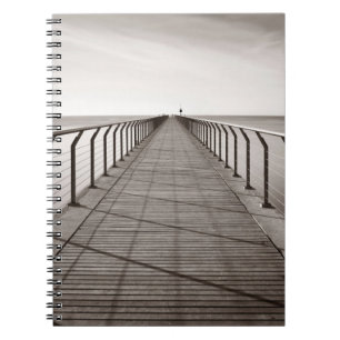 Cuaderno Pont Del Petroli al amanecer en Barcelona en Españ