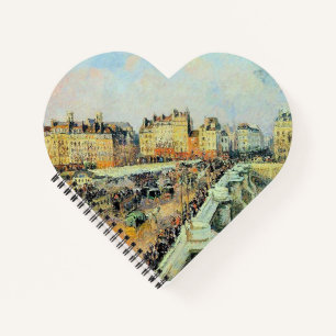 Cuaderno Pont Neuf, Tarde, Sunlight Camille Pissarro